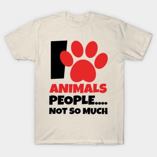 I Love Animals T-Shirt